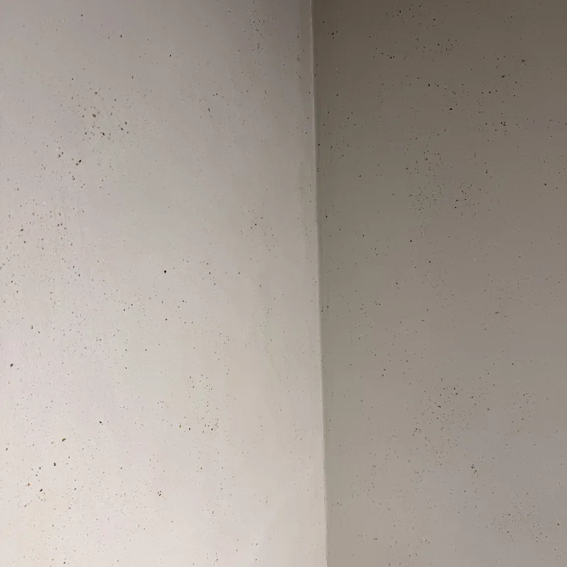 Smooth Minimalist Oltre microcement finish, close up